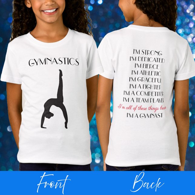 Je suis une Gymnaste - T-shirt Gymnastique Inspira (Créateur téléchargé)