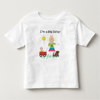 Je suis une T-shirt Big Sister (Blond)