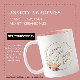 Je Suis Venu, J'Ai Vu, J'Ai Eu De La Mug En Cérami