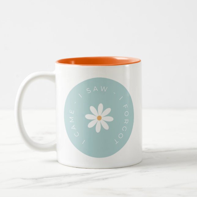 Je suis venu, j'ai vu, j'ai oublié Mug (Gauche)