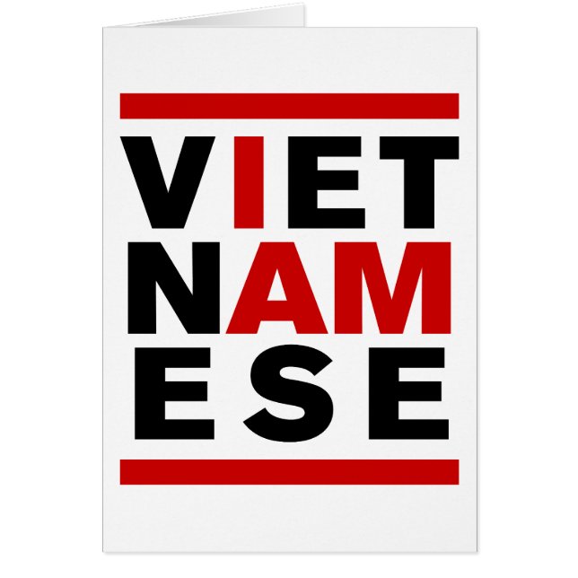 JE SUIS VIETNAMAIS (Devant)