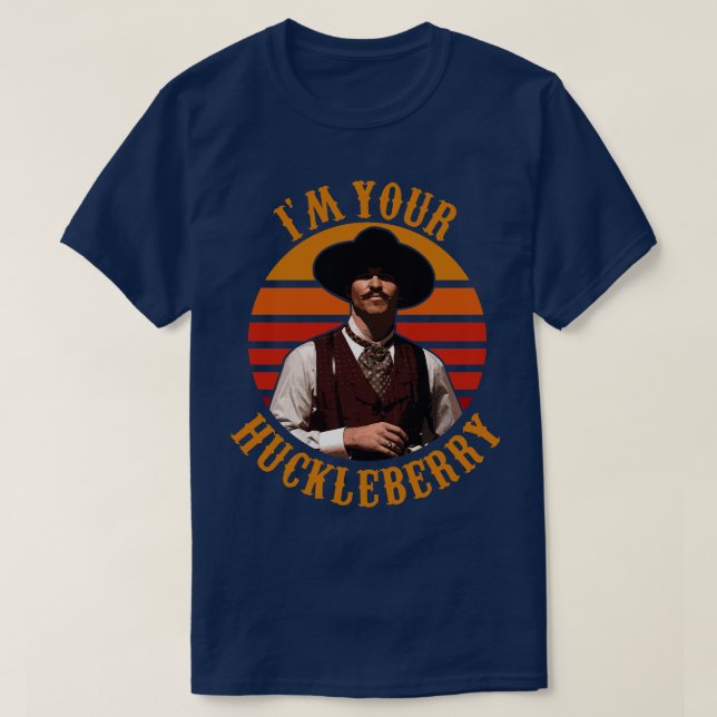 Je suis votre Huckleberry Long Sleeve TShirt (Design devant)