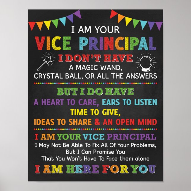 Je Suis Votre Vice-Principal Poster (Devant)