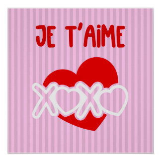 Je t’aime. poster