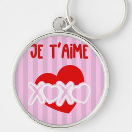 Je t’aime. schlüsselanhänger