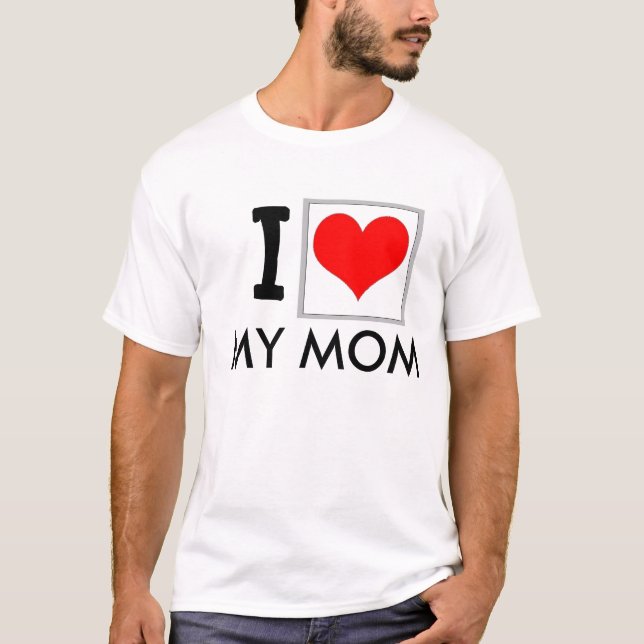 "Je T-shirt aime ma maman" (Devant)