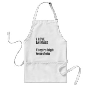 "Je tablier aime animaux"