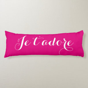 Je t'adore Je t'aime Body Pillow Seitenschläferkissen