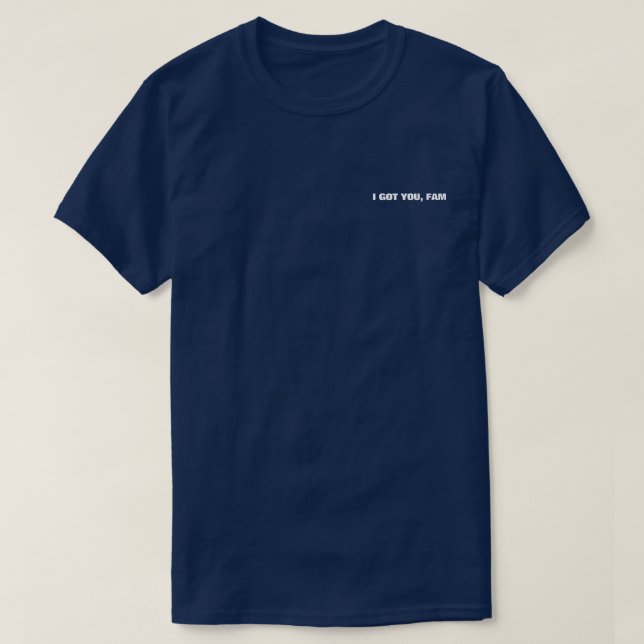 JE T'AI EU, FAM Graphic T-shirt (Design devant)