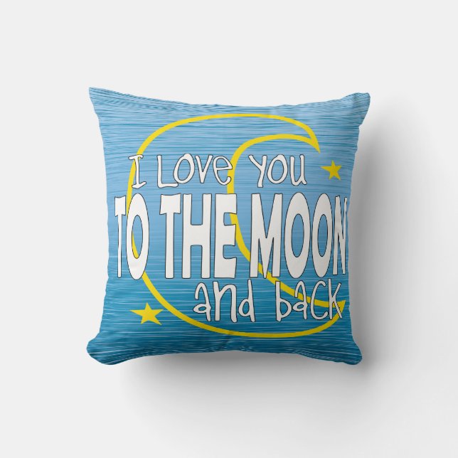 Je t'aime au coussin de lune et de dos (Recto)