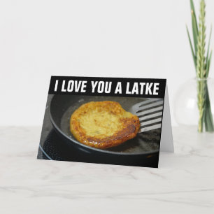Je t'aime beaucoup, un latke Cartes pour toutes oc