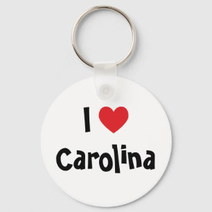 Je t'aime Carolina porte-clés