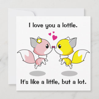 Je T'Aime Carte