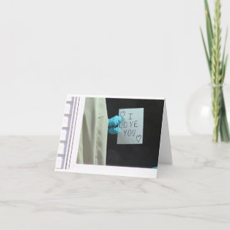 Je t'aime Carte de quarantaine