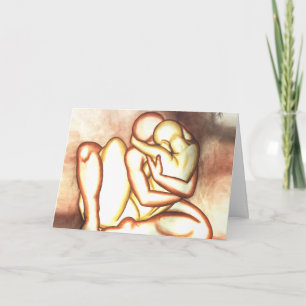 Je T'Aime Carte Personnalisée Log Cartes