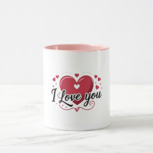 Je T'Aime Coeur Mug