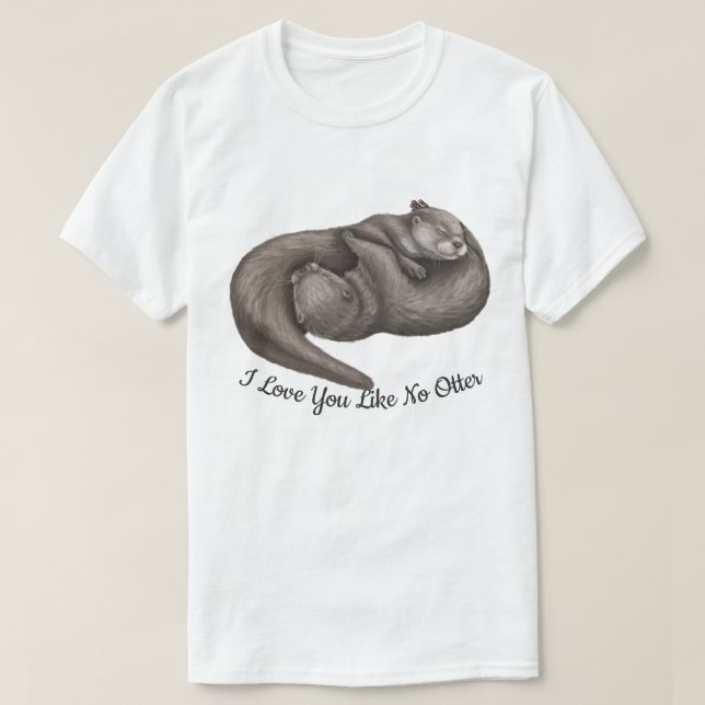 Je t'aime comme pas de t-shirt (Design devant)