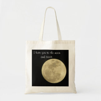 Je t'aime dans la lune et le sac fourre-tout