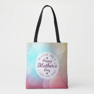 Je t'aime Fête des mères de maman SAC FOURRE-TOU