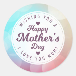 Je t'aime Fête des mères de maman   Sticker