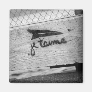 Je T'aime (i-Liebe Sie) Magnet