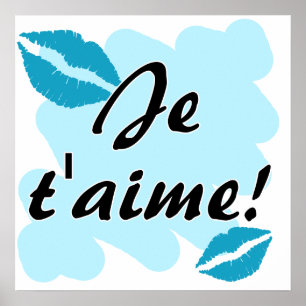 Je t'aime! - Liebe der Franzosen I Sie Poster