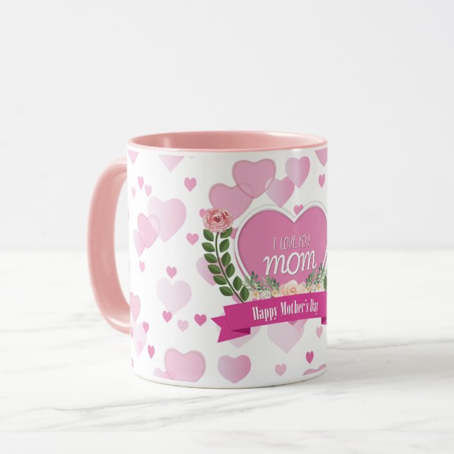 Je t'aime maman - Mug (Devant gauche)