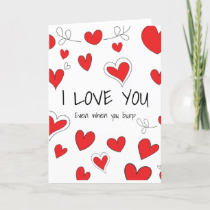 Je T'Aime Même Quand Tu Brûles La Carte De Vacance