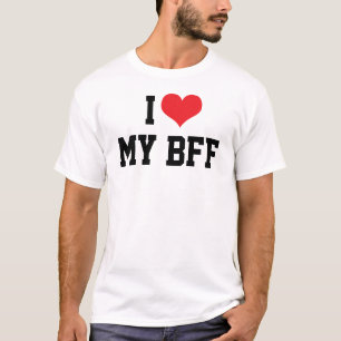 Je T'aime Mon Meilleur Ami Pour Toujours T-Shirt B