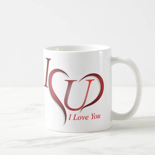 Je T'Aime Mug (Droite)