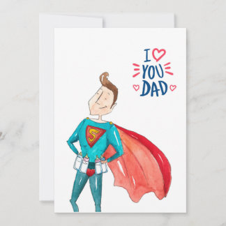Je t'aime Papa - Cartes de jour des Pères
