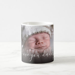 Je T'Aime Papa, Modèle photo unique Mug