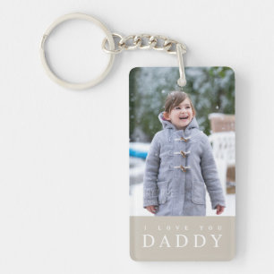 Je t'aime Papa Modern Taupe 2 Photo
