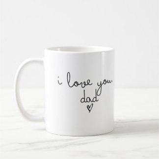 Je t'aime, papa mug