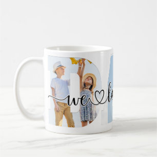 Je t'aime Papa Photo Collage Mug