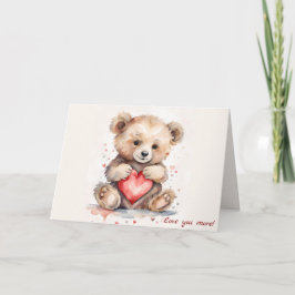 Je t'aime plus ! Carte de vœux