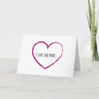 Je t'aime Plus Carte Saint Valentin