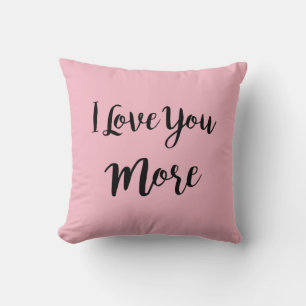 Je t'aime plus Coussin