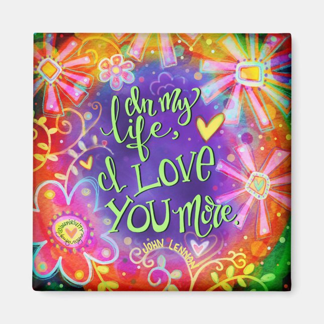 "Je t'aime plus"Inspirivity Magnet (Devant)