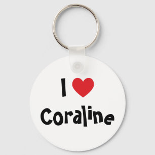 Je t'aime porte-clés Coraline