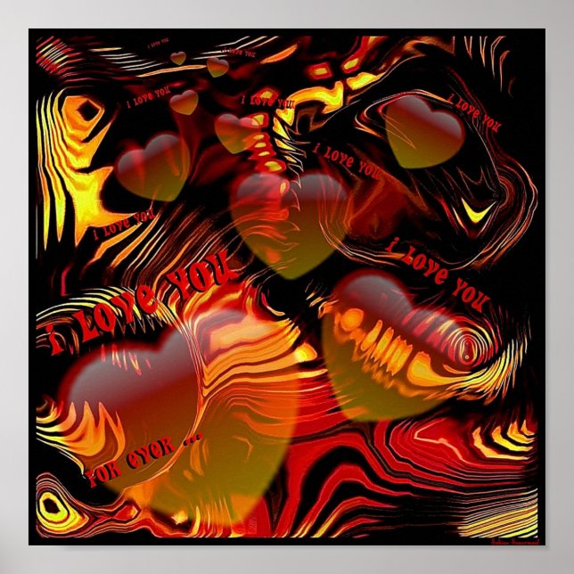 Je t'aime Poster (Devant)