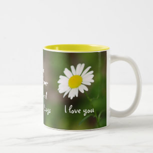 "Je t'aime pour toujours" tasse de MARGUERITE