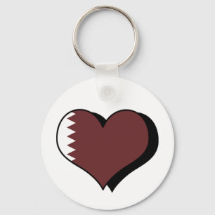 Je t'aime Qatar Porte-clés
