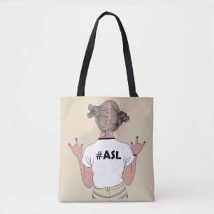 Je t'aime sac fourre-tout à ami