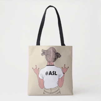 Je t'aime sac fourre-tout à ami