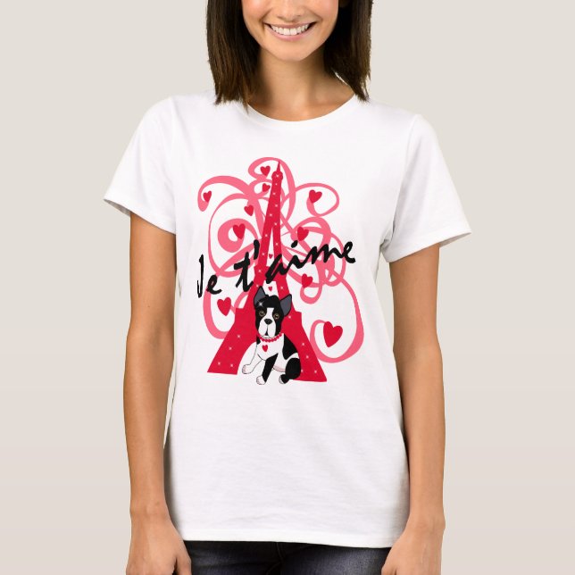 Je t'aime T-Shirt (Vorderseite)