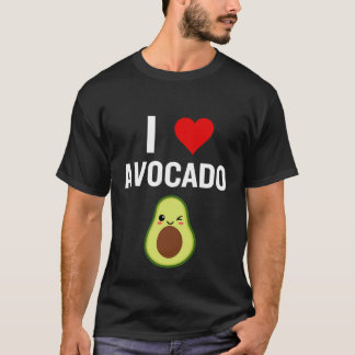 Je T'aime T-Shirt Avocat Drôle Amoureux de l'Avoca