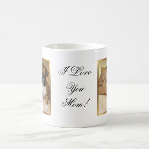 Je t'aime tasse de chiot de boxeur de maman