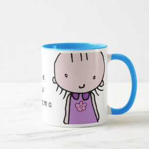 Je t'aime tasse de grand-maman