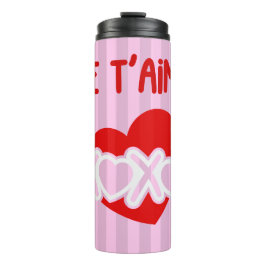 Je t'aime thermosbecher